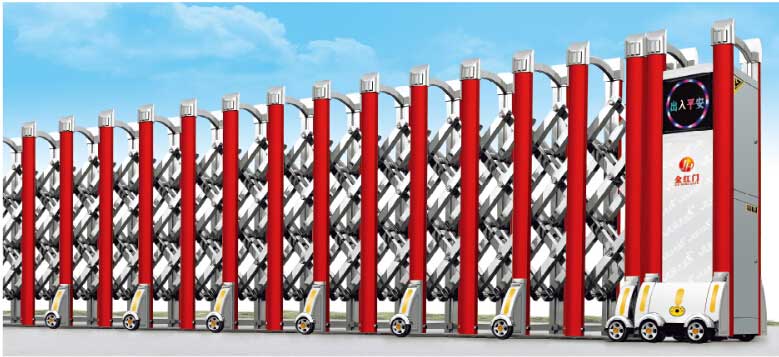 金红门电动伸缩门