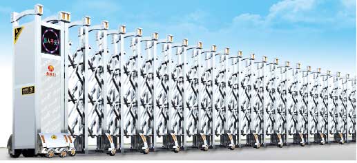 金红门电动伸缩门