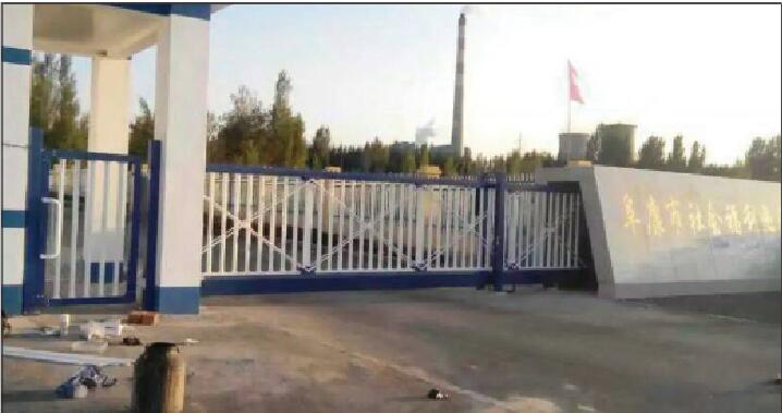 阜康民政局悬浮门案例 - 中出网-智能出入口与停车充电门户