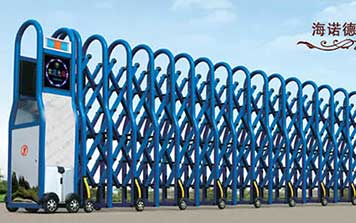 曲美电动伸缩门