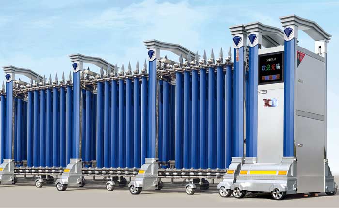 精钢318A电动伸缩门