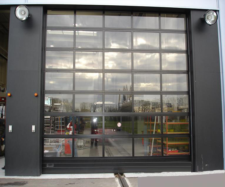 铝合金工业提升门