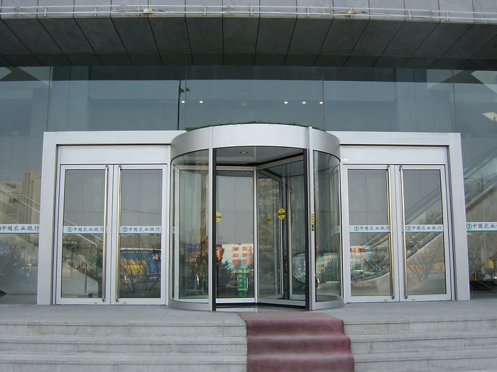 三翼豪华旋转门