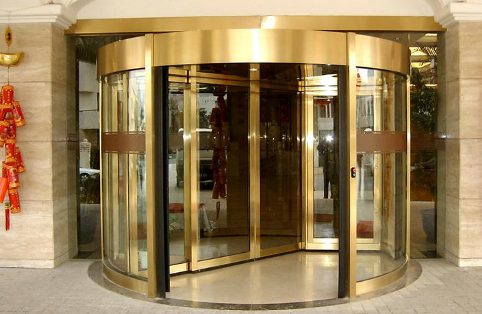 两翼豪华旋转门