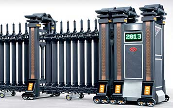 巨无霸守护神二号电动伸缩门