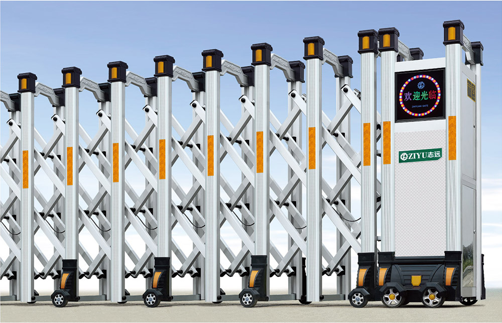 领航809-C铝合金伸缩门