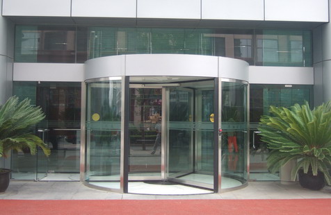 三翼自动旋转门