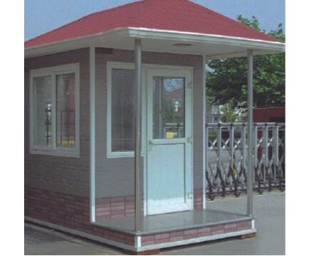 雕花岗亭