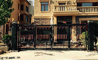 北京别墅悬浮折叠门工程案例