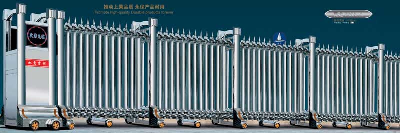 翼龙708A-A电动伸缩门