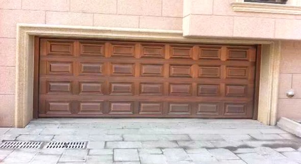 真铜车库门
