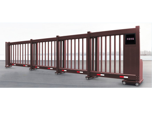 智能分段直线平移门