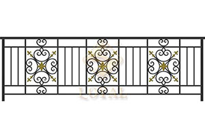 铁艺护栏 - 高端阳台栏杆