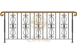 铁艺护栏 - 花式阳台栏杆