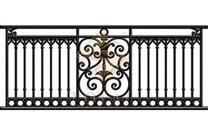 铁艺护栏 - 华丽阳台栏杆