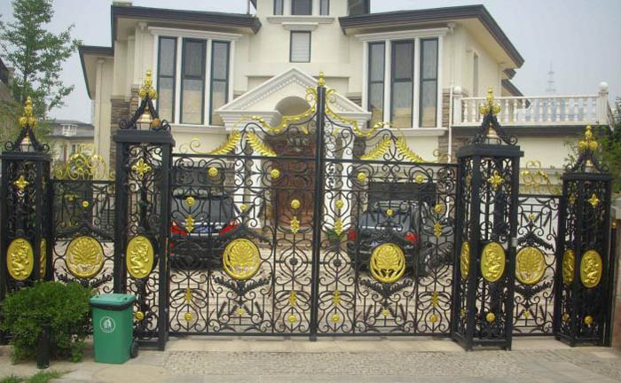 高档别墅庭院铁艺大门