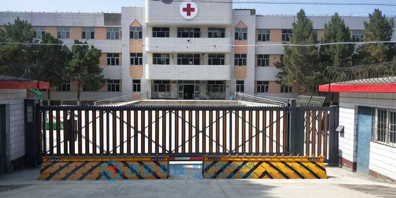 新疆乌苏部队医院路障机项目 - 中出网-智能出入口与停车充电门户