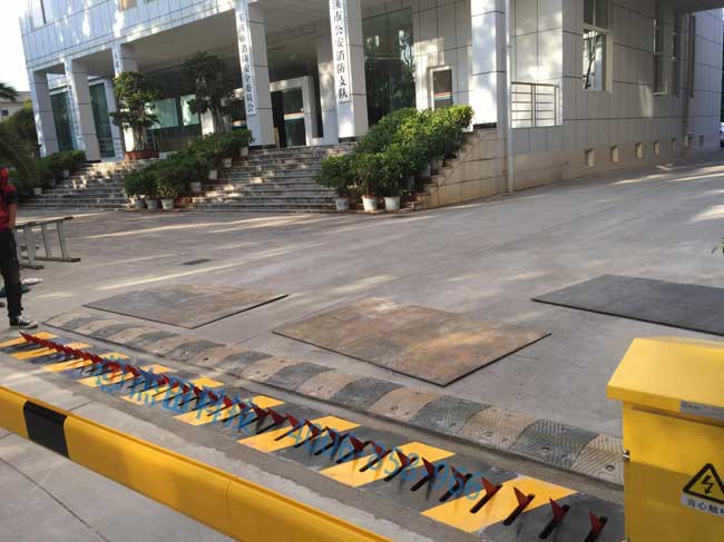 玉溪市消防支队破胎器案例 - 中出网-智能出入口门户
