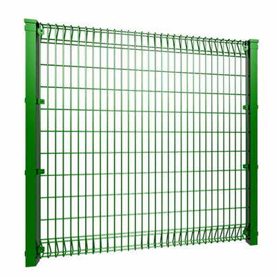 阳江车间三角折弯护栏网 东莞仓库隔离铁丝网 工厂围墙防攀爬围栏