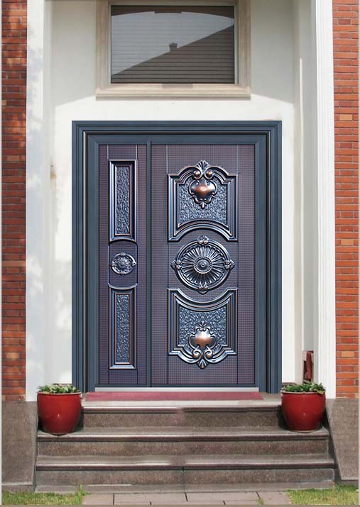 别墅大门防爆铸铝防盗门私人定制厂家直销