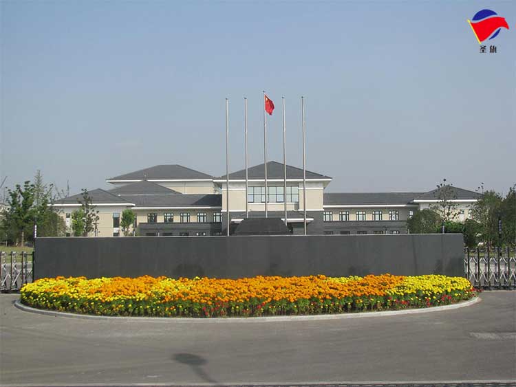 锥形手动内置式旗杆