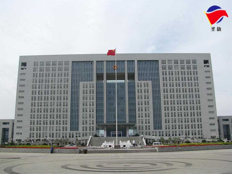 政府旗杆案例 - 中出网-智能出入口与停车充电门户