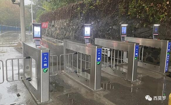 南京钢铁-人脸识别户外摆闸