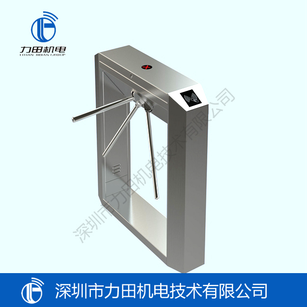 桥式斜八角三辊闸 （带底座）