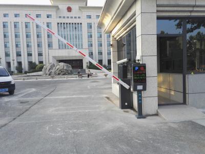 周村检查院道闸案例 - 中出网-智能出入口门户