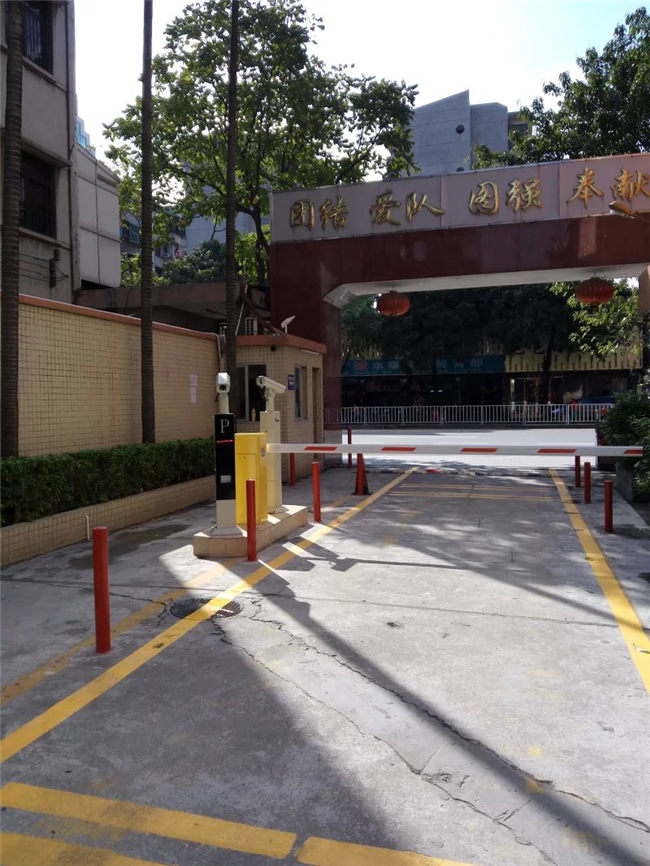 广州地质检测局道闸案例 - 中出网-智能出入口门户