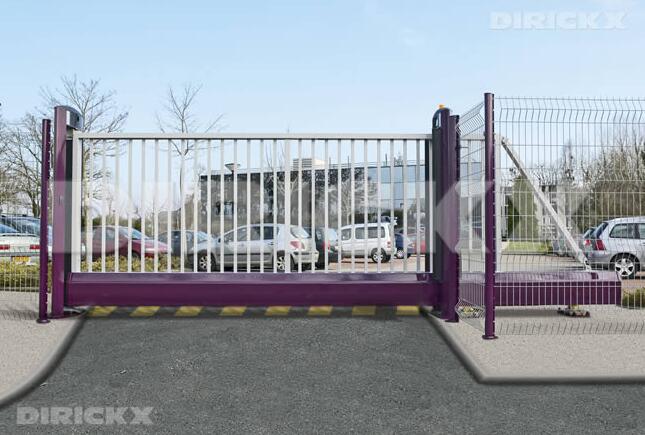 电机内置无轨悬臂门