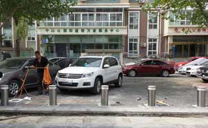 大连中山公园街道路柱案例