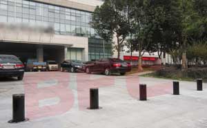 南京紫金农商银行升降柱案例