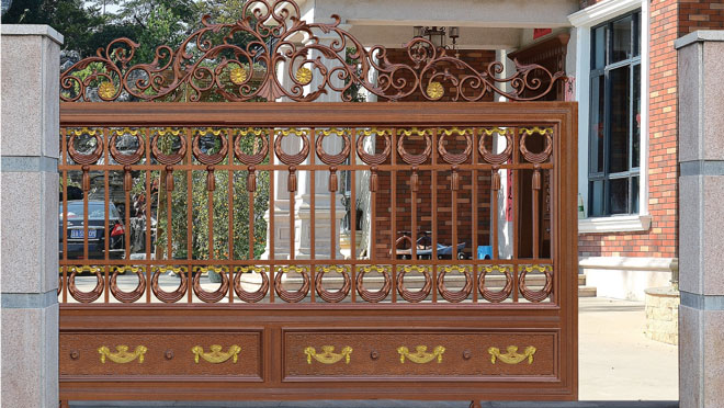 新世界豪园别墅大门案例 - 中出网-智能出入口与停车充电门户