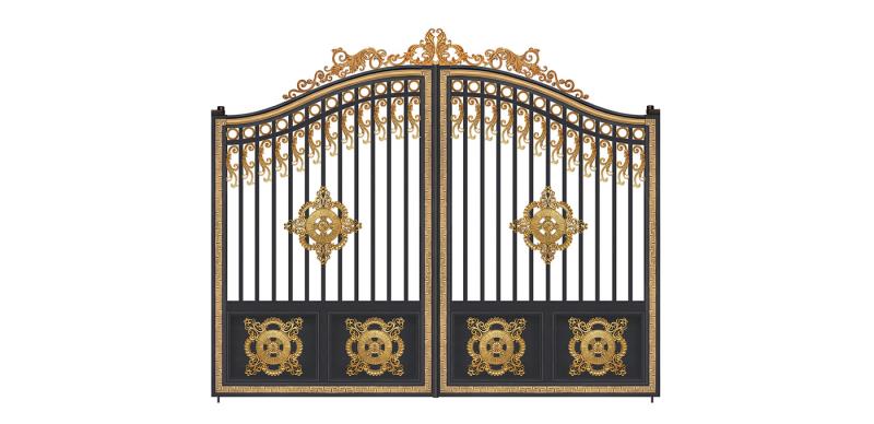 庭院门-阿吉达 对开庭院门