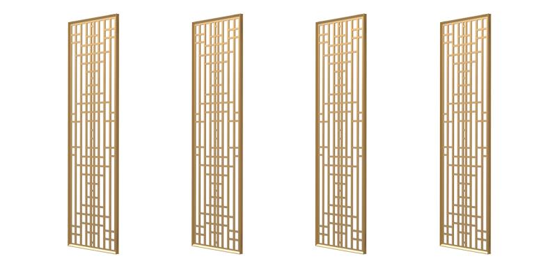 铝艺屏风-型号E-001P