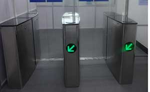 北京高档写字楼通道闸案例