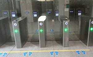 东莞三洋电子通道闸案例