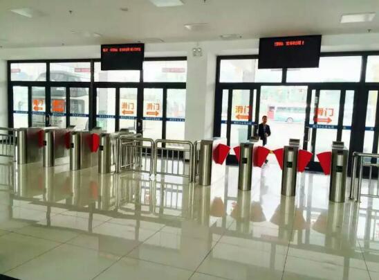 湖北省客运站自助售检票系统通道闸案例