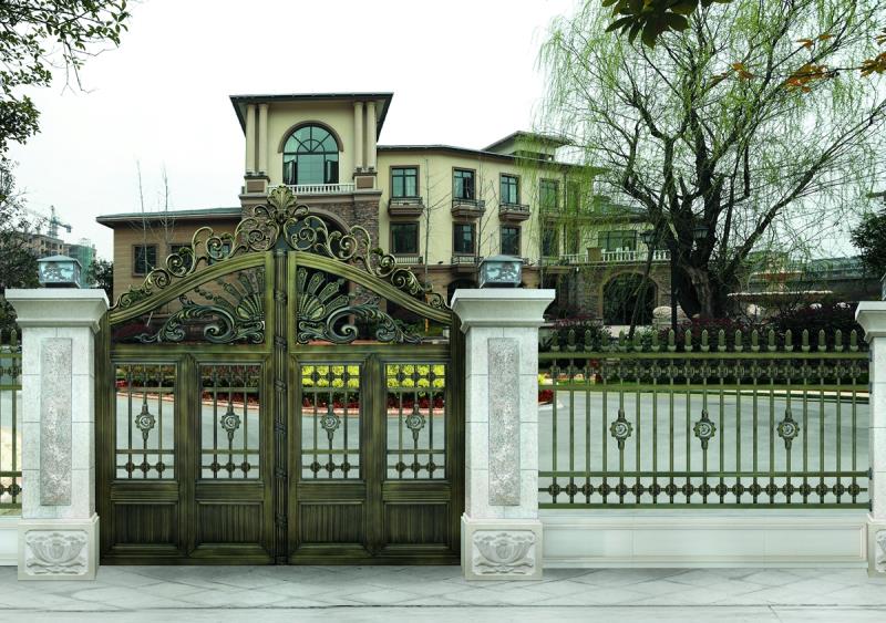 庭院大门-HYL908-效果图