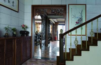 其他 - 高端铝艺楼梯-HLY612-3效果图b