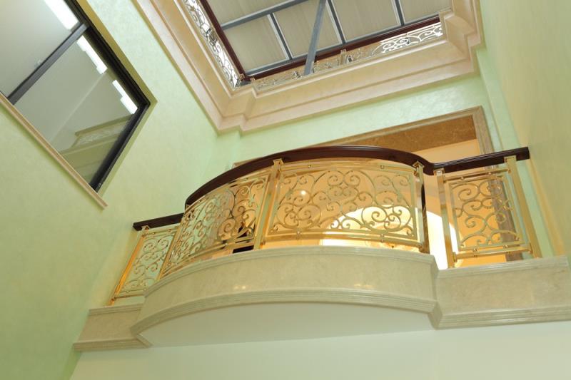 精雕铜/铝楼梯屏风285