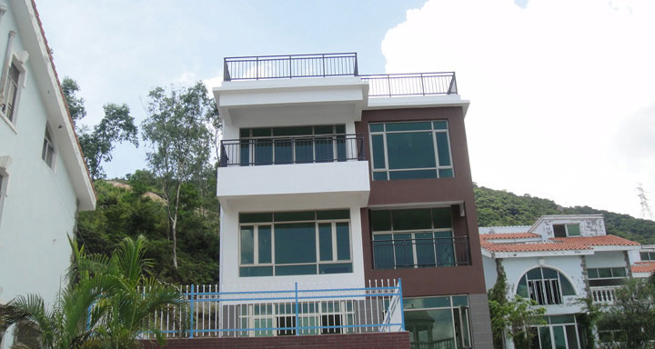 定安县住宅阳台护栏案例 - 中出网-智能出入口与停车充电门户