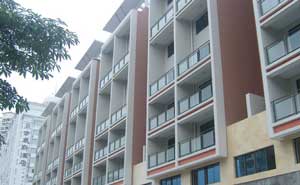 中山市小区住宅阳台护栏案例
