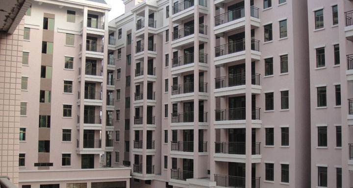 广东肇庆住宅区阳台护栏案例 - 中出网-智能出入口门户