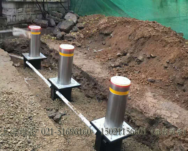 全自动升降柱，自动升降路桩，不锈钢升降柱