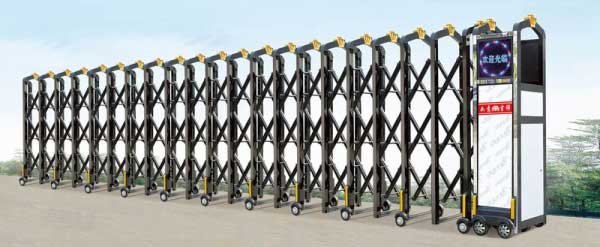 JXD-2082-新皇冠（黑色）伸缩门