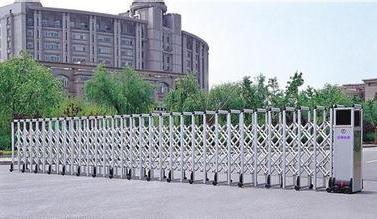 杭州出安智能伸缩门带给杭州市旅游职业学校的形象展示