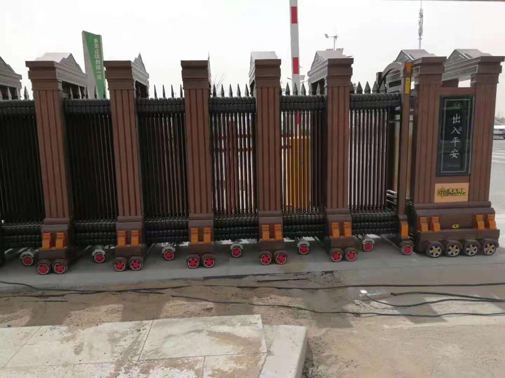 金碧辉煌工程案例 - 中出网-智能出入口与停车充电门户