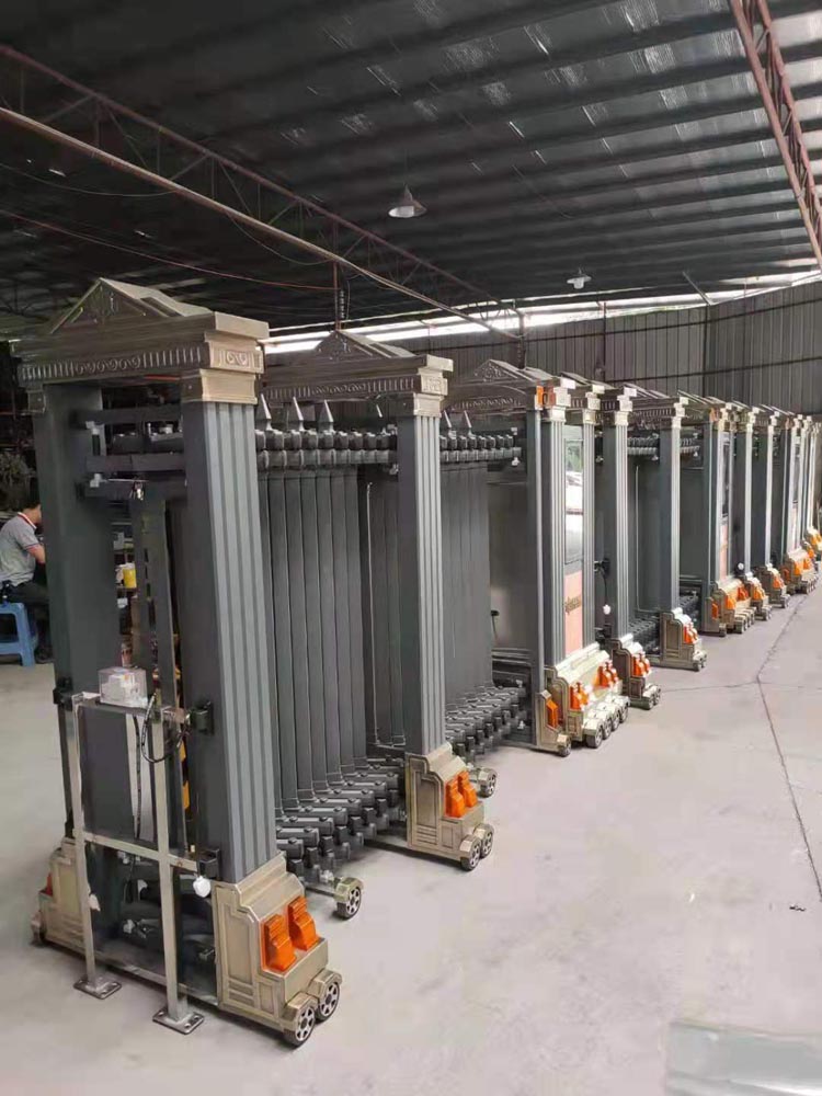 金碧辉煌工程案例 - 中出网-智能出入口与停车充电门户